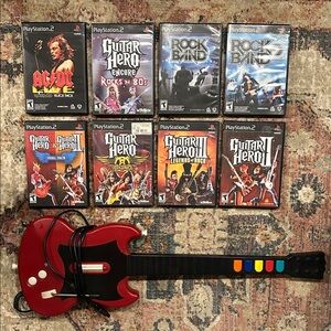 Guitar Hero / Rock Band bundle for PlayStation 2